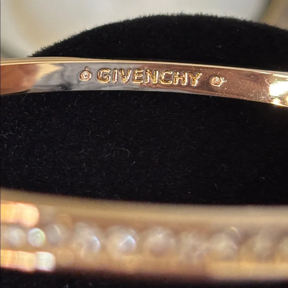 NWT Givenchy Crystal Element Bangle Bracelet - Picture 3 of 6